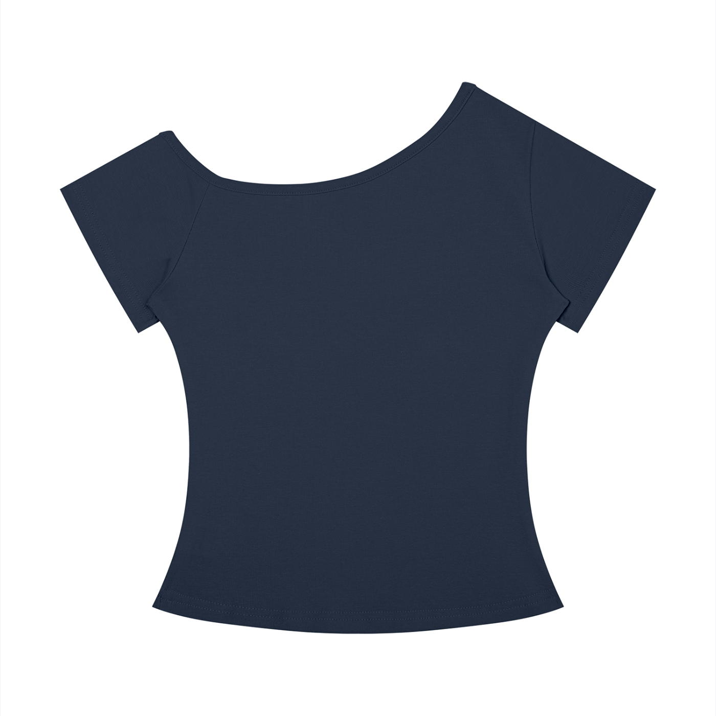 Women’s Off-the-Shoulder T-Shirt Bench Press Boss – Tabby Cat Tee