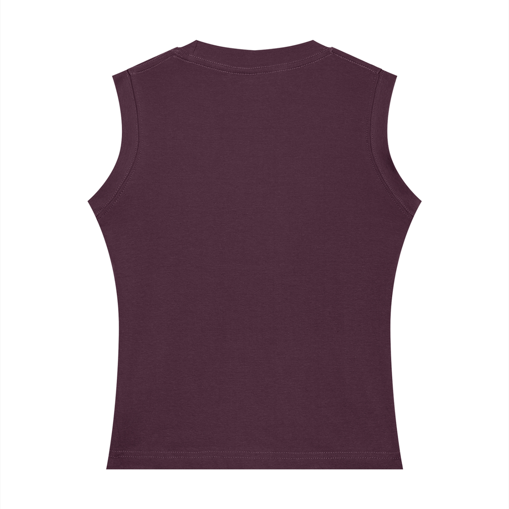 Women's Crewneck Tank Top Corgi Dreaming
