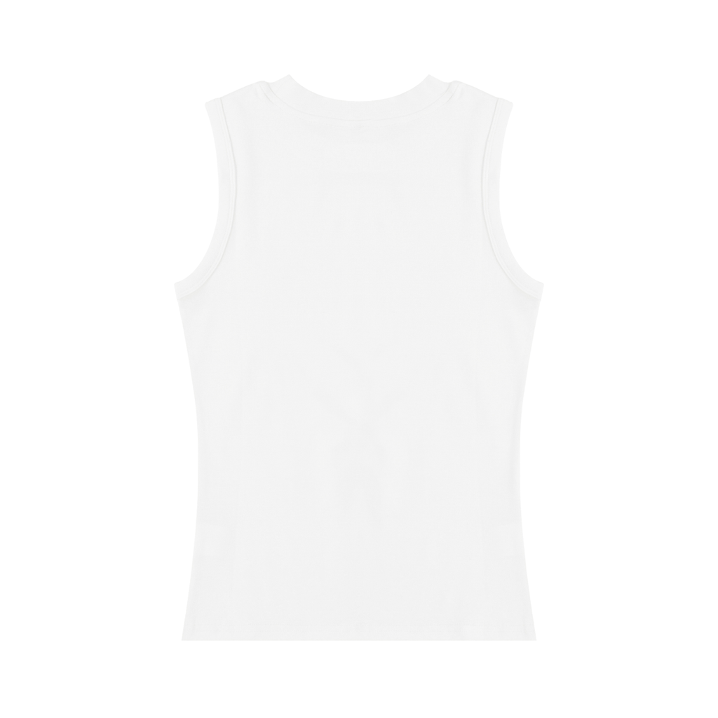 Women’s Slim Tank Top Pug In Yoga Pose