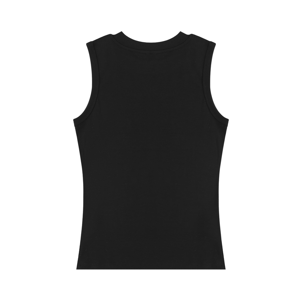 Women’s Slim Tank Top Pug In Yoga Pose