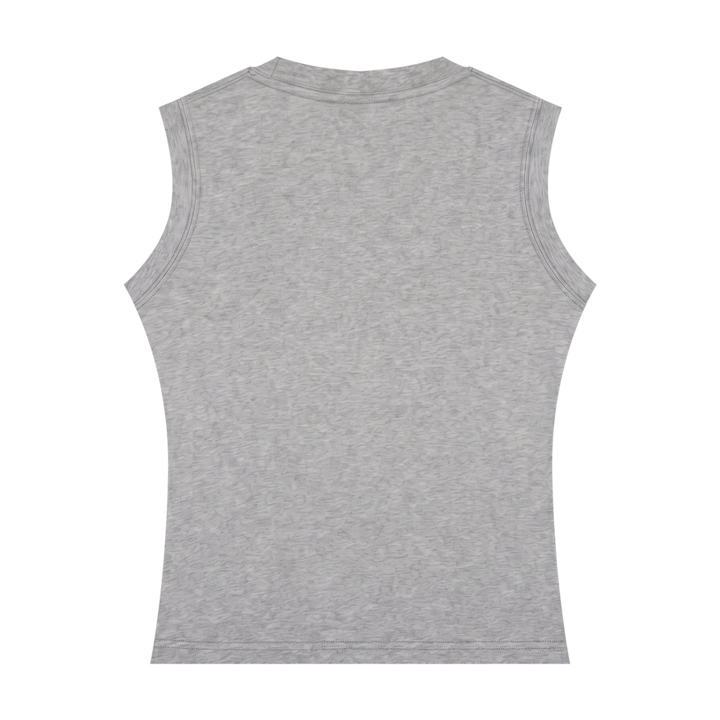 Women's Crewneck Tank Top Corgi Dreaming