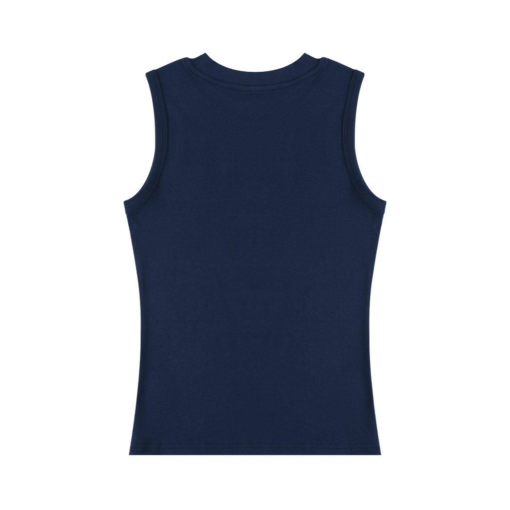 Women’s Slim Tank Top Pug In Yoga Pose