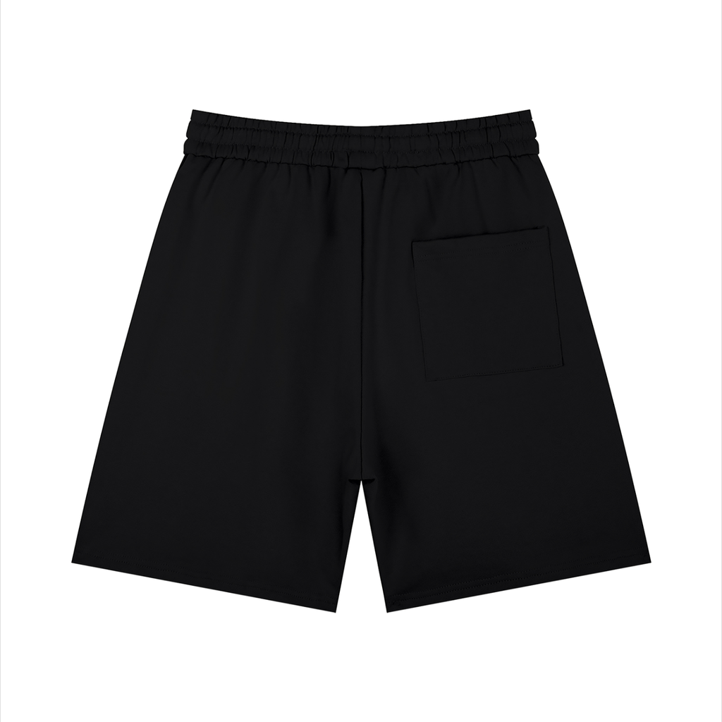 Men’s Loose Fit Drawstring Shorts Corgi lifting barbell overhead