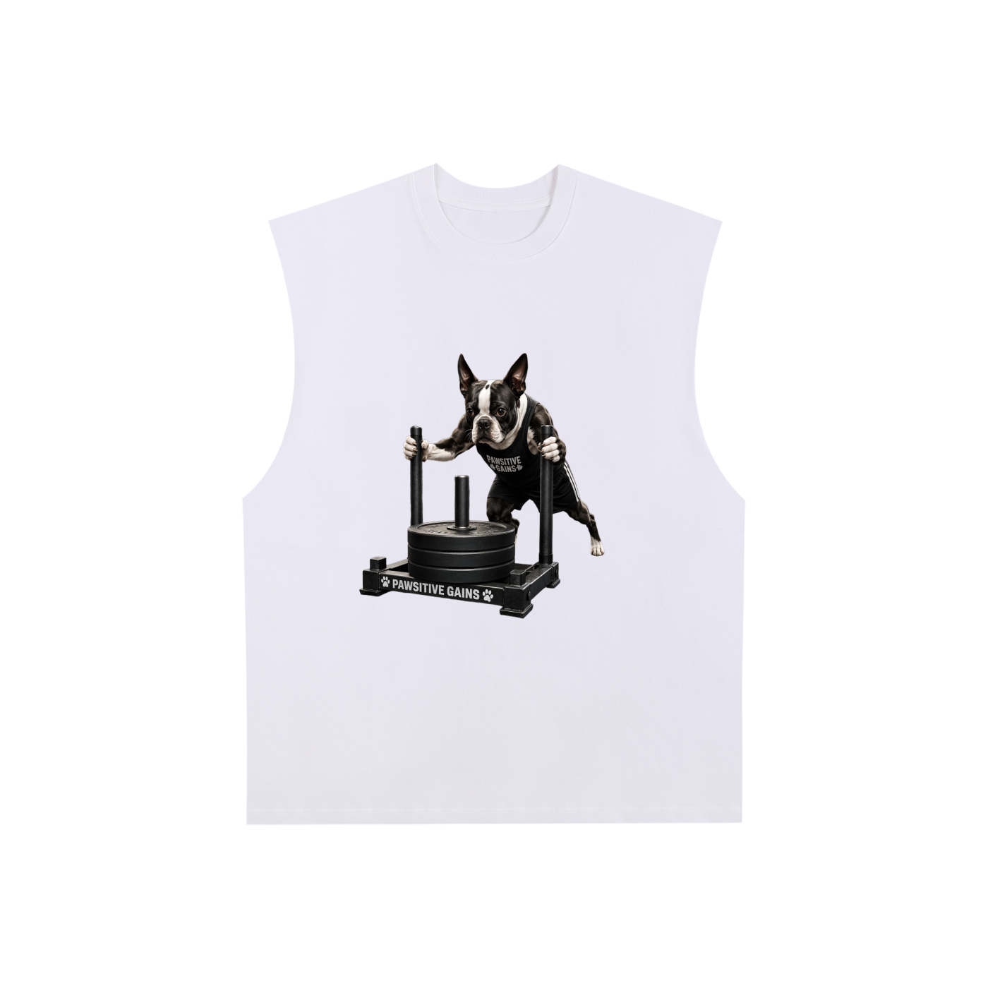 Push Your Limits – Boston Terrier Tank Top