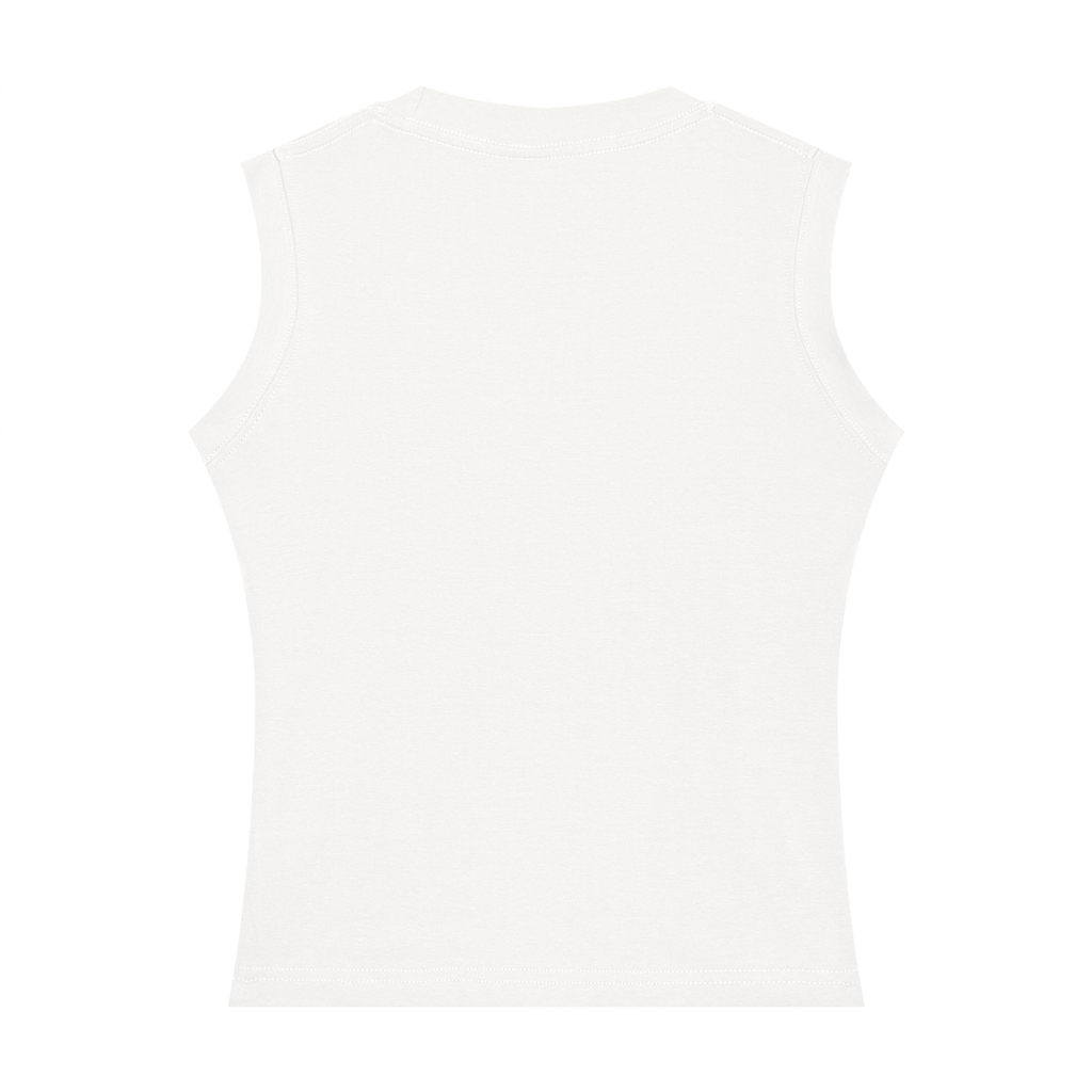 Women's Crewneck Tank Top Corgi Dreaming
